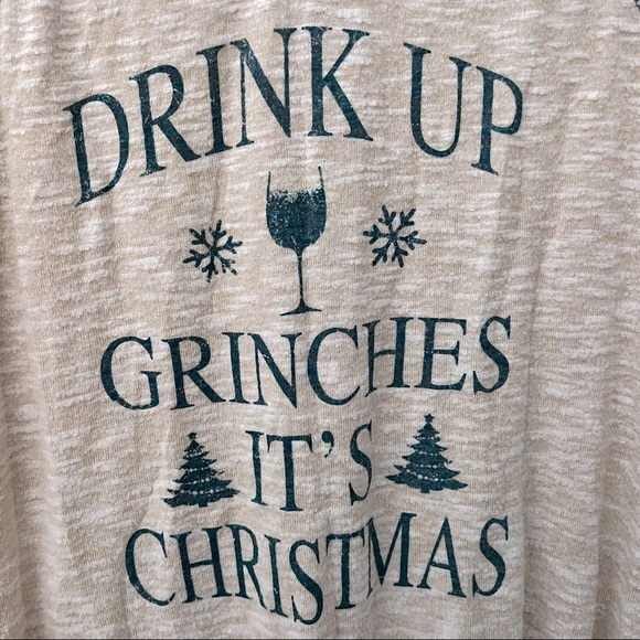Maurices Christmas Grinch Long sleeve tee - Picture 2 of 6